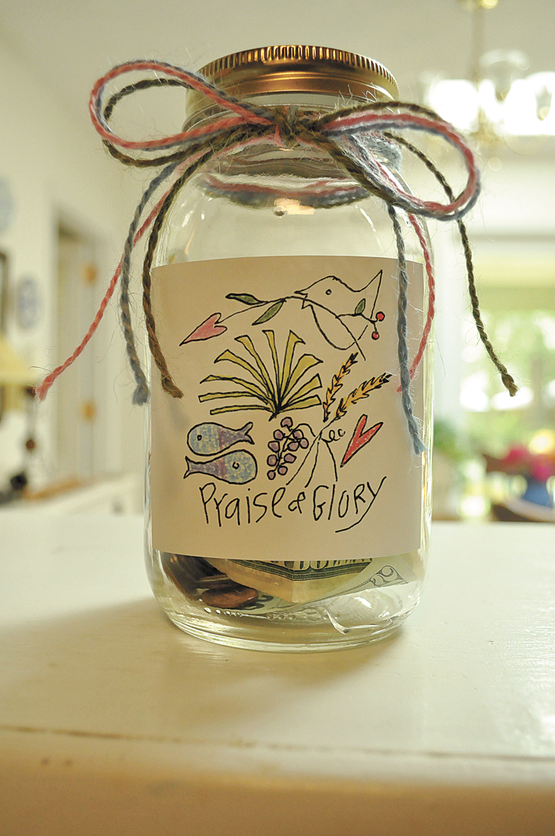 Praise & Glory jar